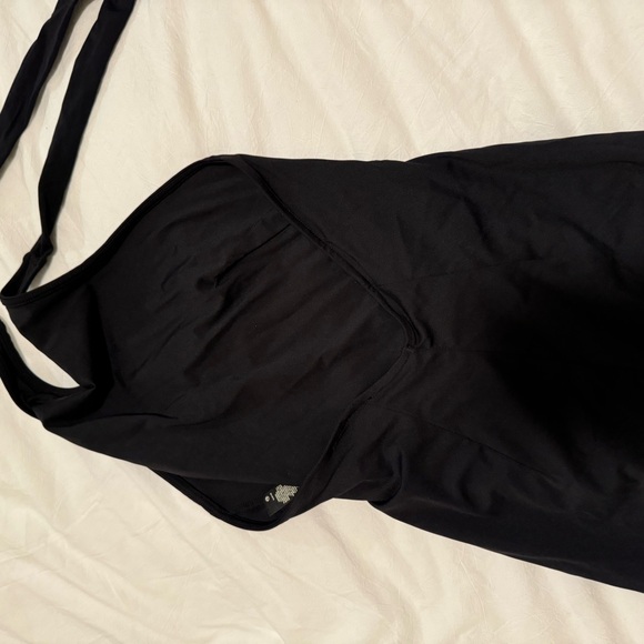 KHY SMOOTH STRETCH CAPRI CATSUIT | BLACK - XS - Picture 5 of 6